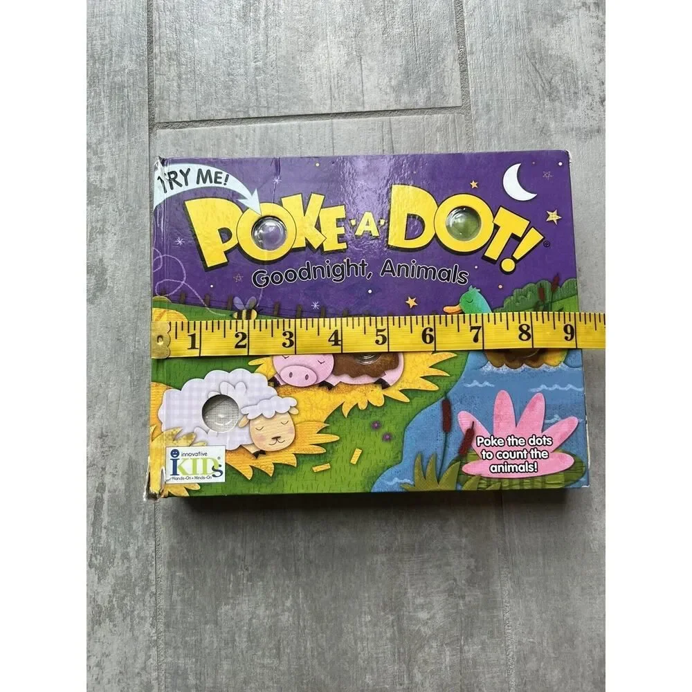 Goodnight, Animals (Poke-a-dot!) - Board book Innovative Kids Interactive Play